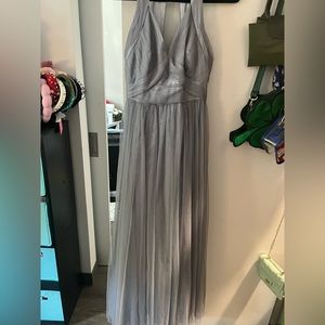 NWOT ASOS Formal Dress Gray tulle